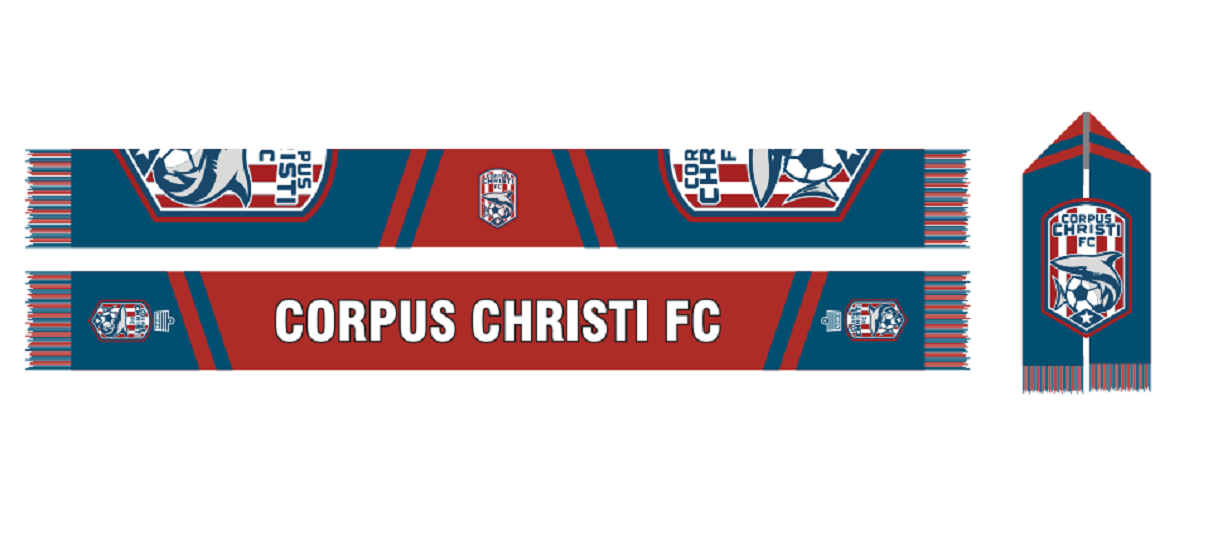Support your local club with an Official Corpus Christi FC scarf!