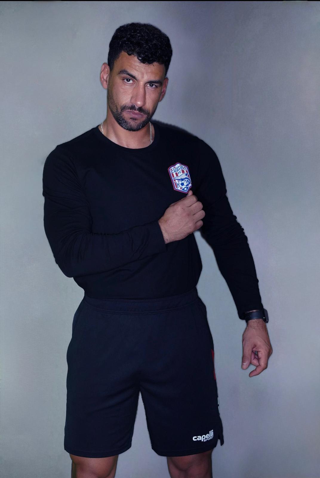 Black/Red Long Sleeve