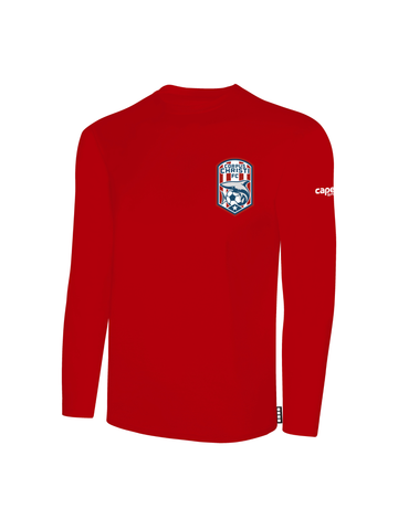 Red CCFC Long Sleeve Top